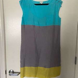 100% silk Maeve Anthropologie shift dress